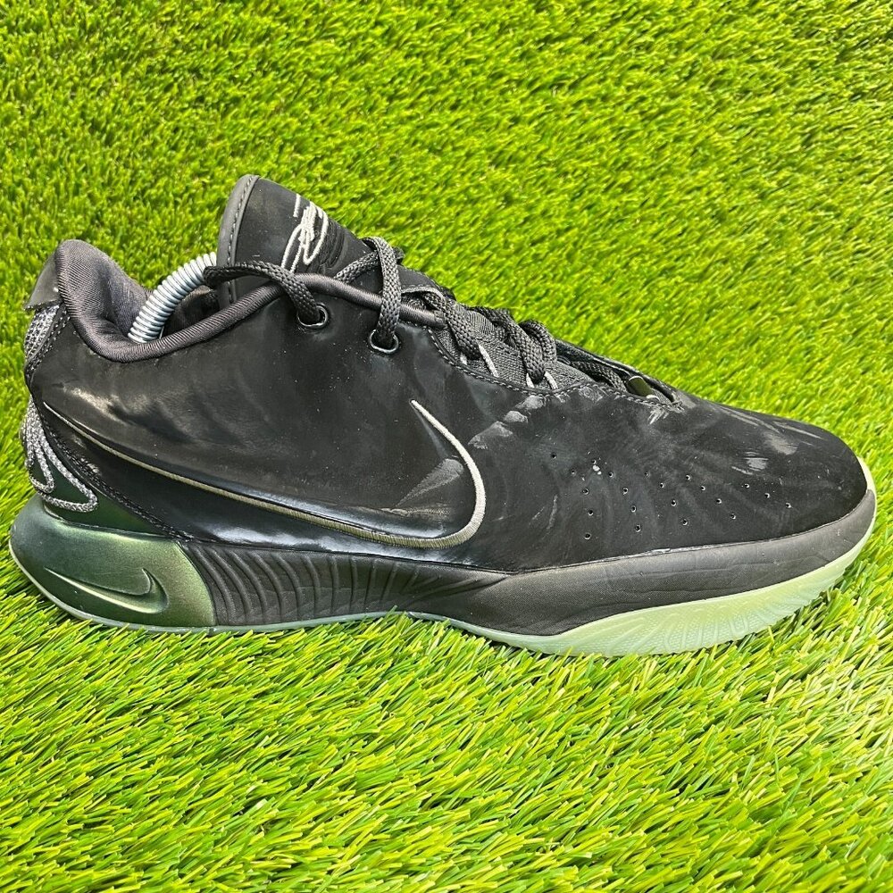 Nike LeBron 21 Tahitian Mens Size 12.5 Black Green Basketball Shoes Sneakers